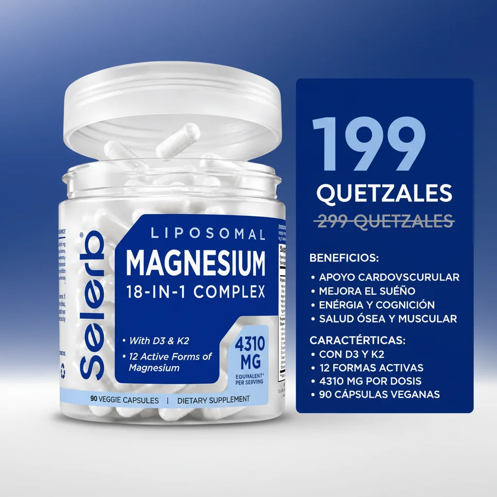 Complejo de magnesio 18 en 1 -TOP EN VIENTAS EN EL MUNDO