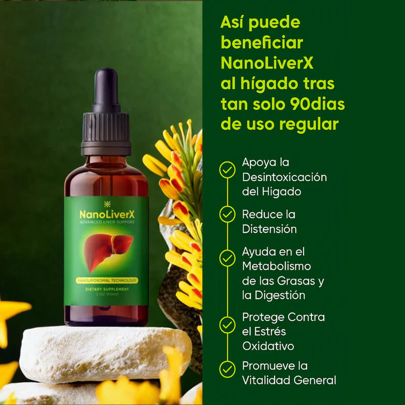 NanoLiverX | Reinicia tu digestion y las celulas de tu hígado