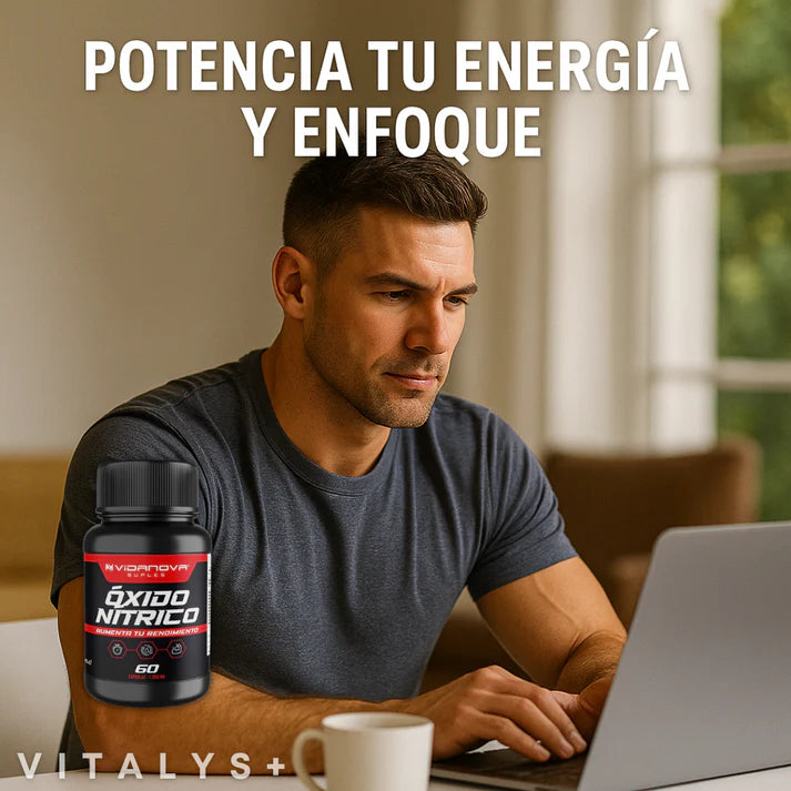 🧬 ÓXIDO NÍTRICO - Suplemento Premium 1000 mg-TOP DE VENTAS