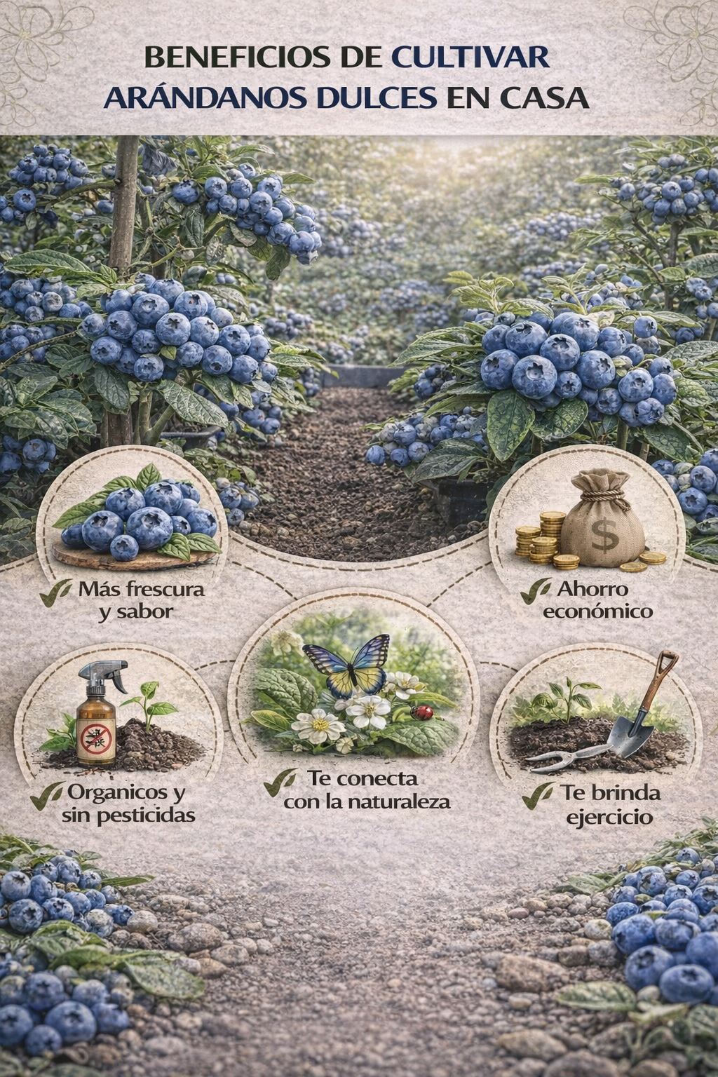 Semillas PREMIUM Arándanos Dulce