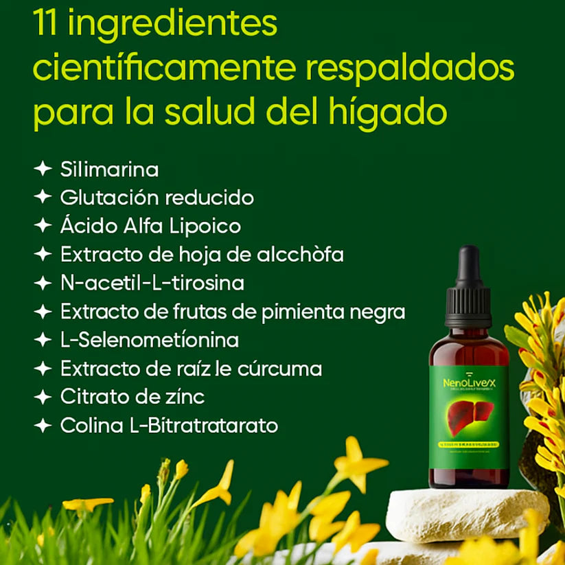 NanoLiverX | Reinicia tu digestion y las celulas de tu hígado