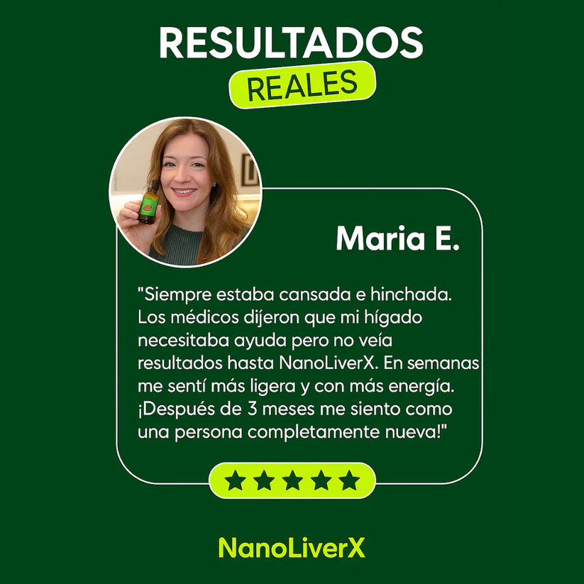 NanoLiverX | Reinicia tu digestion y las celulas de tu hígado