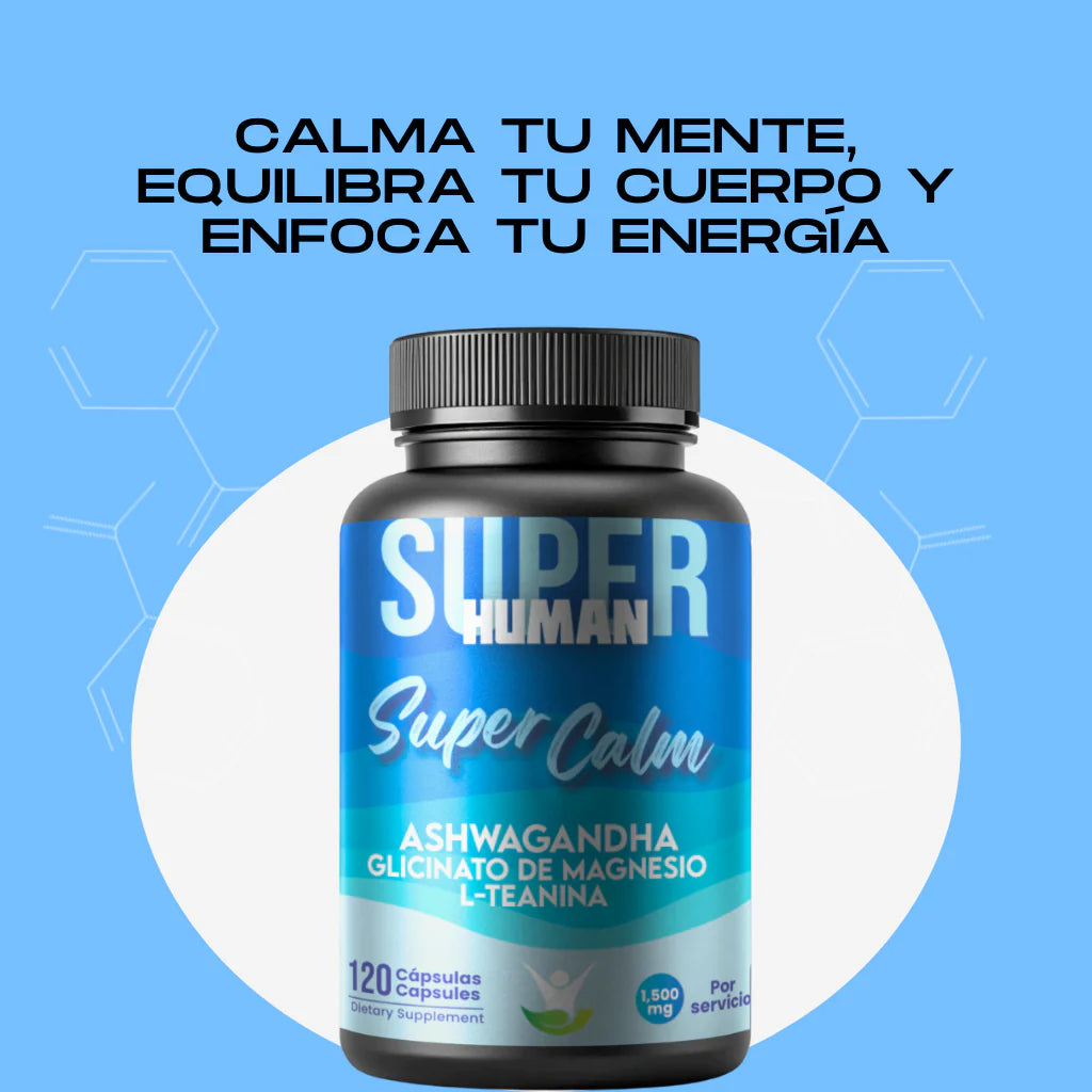 Super Calm™ - Baja tus niveles de cortisol y reduce tu Estrés-Producto Alta Calidad