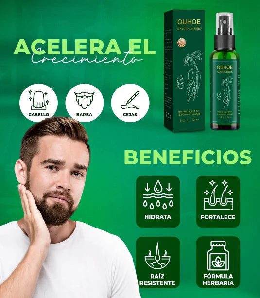 OUHOE - ELIXIR PARA EL CRECIMIENTO DEL CABELLO-ALTA CALIDAD
