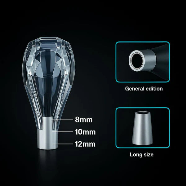 Pomo de cristal RGB universal-PRODUCTO PREMIUM