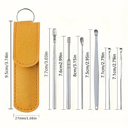 KIT ESTUCHE LIMPIADOR DE OÍDOS
