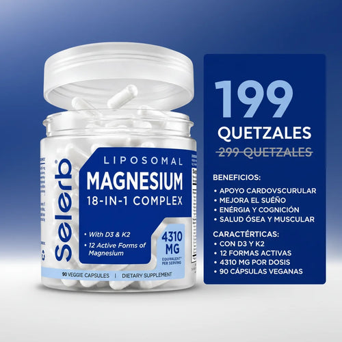 Complejo de magnesio 18 en 1 -TOP EN VIENTAS EN EL MUNDO