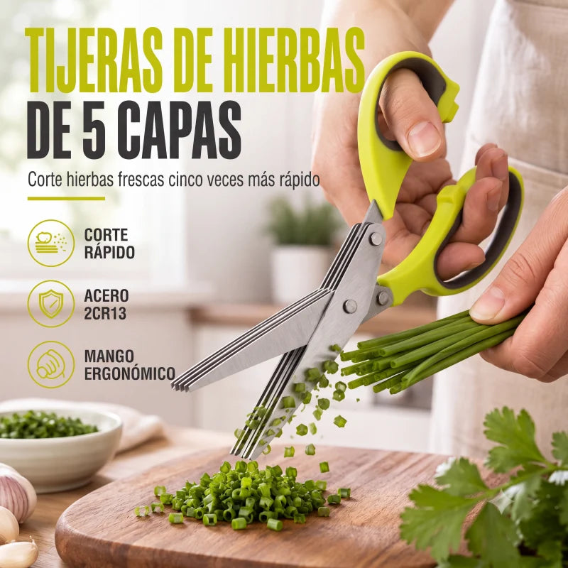 📢📢¡57% DE DESCUENTO! ⏰Tijeras de cocina de acero inoxidable multicapa1