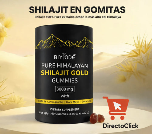 Gomitas de Shilajit Puro del Himalaya