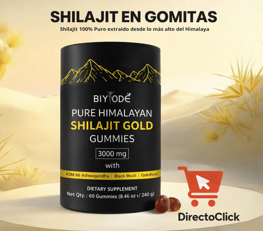 Gomitas de Shilajit Puro del Himalaya