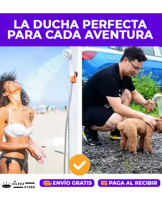 DUCHA PORTÁTIL RECARGABLE-PRODUCTO ALTA CALIDAD