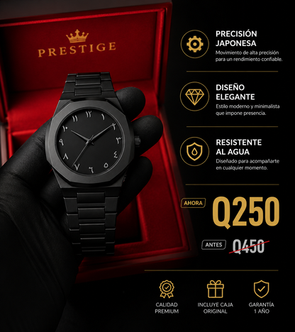 BLACK PHANTOM™ — El reloj que impone respeto sin decir una palabra