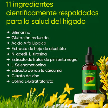 NanoLiverX | Reinicia tu digestion y las celulas de tu hígado