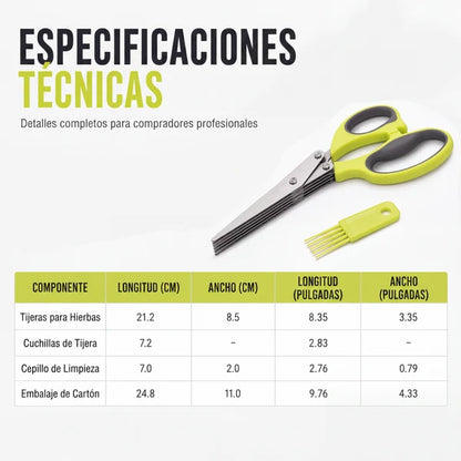 📢📢¡57% DE DESCUENTO! ⏰Tijeras de cocina de acero inoxidable multicapa1