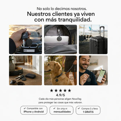 NovaTag™ | Protege lo que más te importa antes de necesitarlo