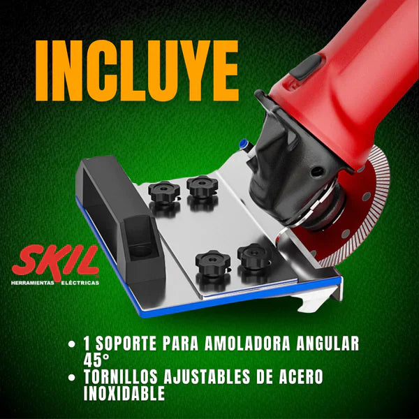 BISELADOR DE 45° PARA PULIDORA ANGULAR-TOP DE VENTAS