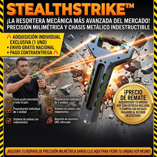 StealthStrike™ Resortera Mecánica de Alta Precisión