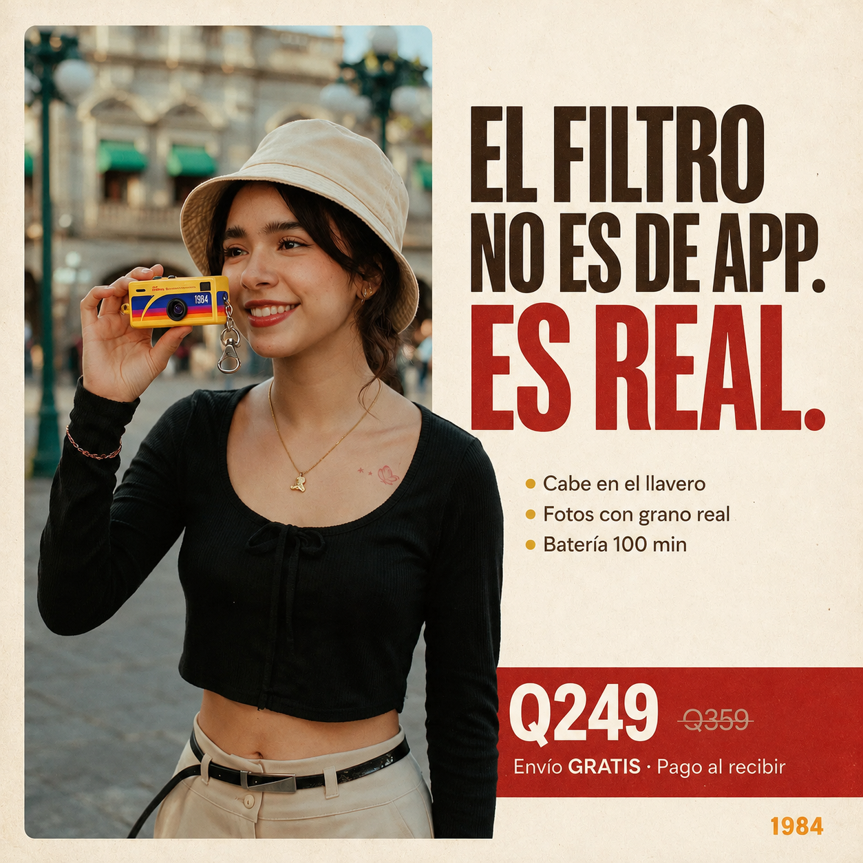 MINI CAMARA RETRO